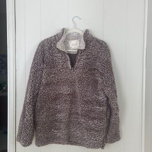 Sherpa Sweater with Pockets